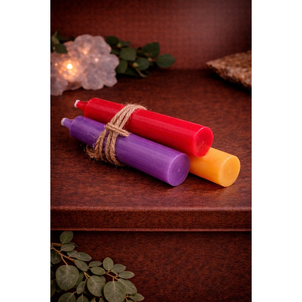 Fire of Creation Candles Set Manifestation Inspiration Creative Force Apothecary